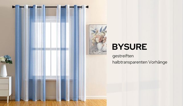 Vorhänge sind die perfekte Haus Dekoration, um Ihrem Zimmer einen eleganten Look zu verleihen. 
