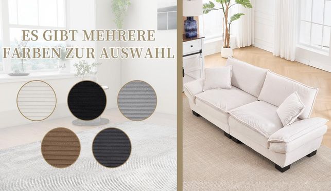 Multifunktionales Loungesofa für zweisitzer