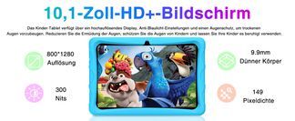 10,1 Zoll HD+ Bildschirm &+ TÜV