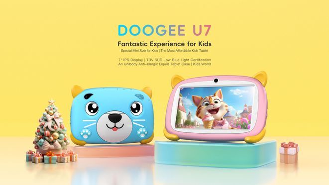 Kinderfreundliches 7 Zoll Tablet mit sicherem Design