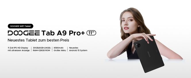Neueste Android 15 Version und leistungsstarker Octa Core Prozessor