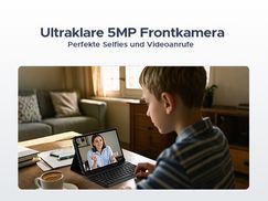 8MP + 5MP Kameras für klare Aufnahmen