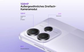 Redmi Note 14 5G kann mit nassen Fingern bedient werden