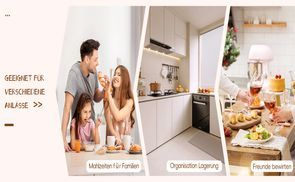 schönes und klares gewurzglaserset