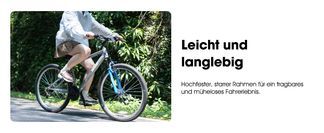 Klassische Mountainbike Größe, robust und langlebig