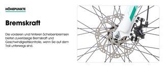 Starke Bremskraft, sicheres Fahren