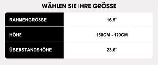 Wählen Sie Ihre Größe