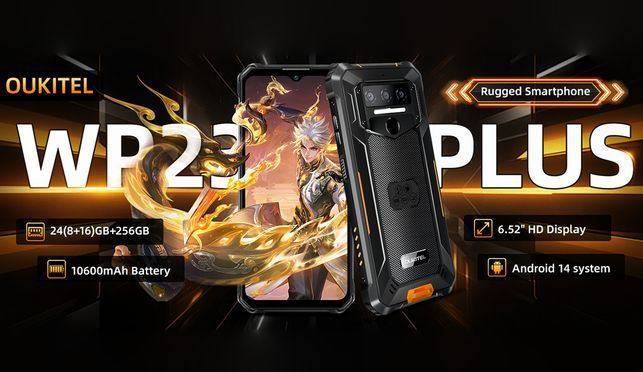 OUKITEL WP23 PLUS – Unverträgtes Outdoor Handy mit beeindruckender Leistung. Ein echtes Highlight!