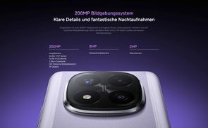 Professionelle Fotos mit Dreifachkamera