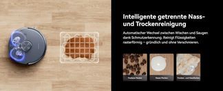 Intelligente getrennte Nass und Trockenreinigung