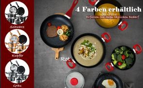 LEICHT ZU REINIGENDE KOCHGESCHIRR SETS