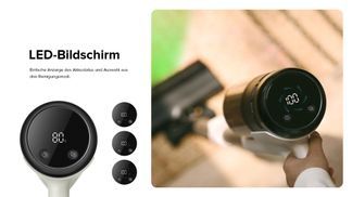 Individuelle Reinigungsmodi & übersichtliches LED Display
