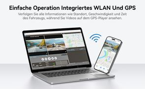  Einfache Operation integriertes WLAN Und GPS