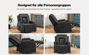 Strapazierfähiges PU Leder und einfache Reinigung 