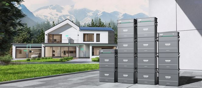 Für Indach Photovoltaik SolarFlow Hyper 2000