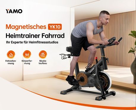 YAMO Heimtrainer Fahrrad