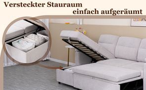 Großer Stauraum