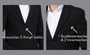 Klassisches 2 Knopf Sakko