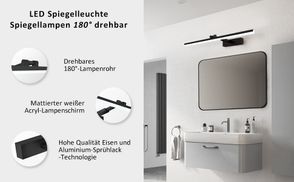 180° Drehbar, Dehnbar, Einstellbare