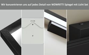 WDWRITTI Badspiegel Set