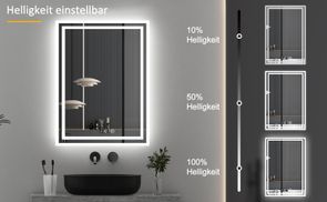 Helligkeit 10% 100% dimmbar