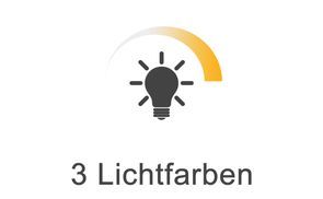 3Lichtfarben einstellbar
