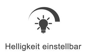  Helligkeit 10%-100% dimmbar