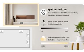 3Lichtfarben/Helligkeit einstellbar