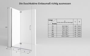 Rechts und Links montierbar