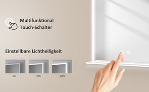 Multifunktional Touch-Schalter