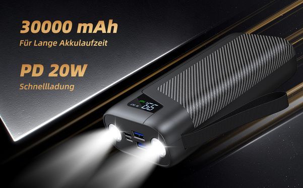 VSIUO Powerbank - Dein Zauber für eine sorgenfreie Stromversorgung und innovative Technologie