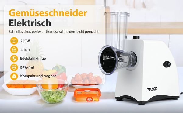 Elektrischer Gemüseschneider – Ihr Küchenprofi