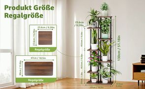 7 Etagen​​ Pflanzenregal – platzsparend & stylisch!​​