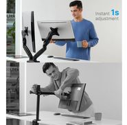 Zweiarmiger Monitorhalter – Mehr Flexibilität als Einarm