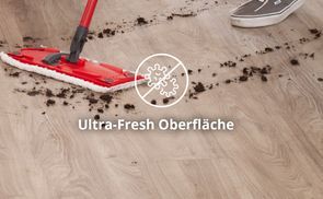 Antibakteriell dank Ultra Fresh Behandlung