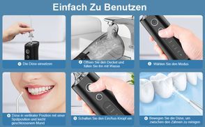 Einfache Bedienung in 6 Schritten