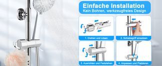 Werkzeugfreie Einfache Installation