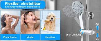 Flexibel Einstellbarer Duschhalter