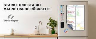 Starker Magnetischer Küchenplaner – Sicherer Halt