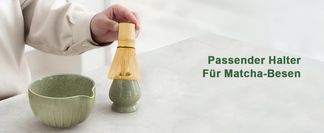 Passender Keramikhalter für Matcha Besen
