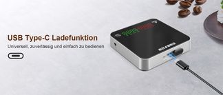 Espresso Kaffeewaage mit USB C Ladefunktion