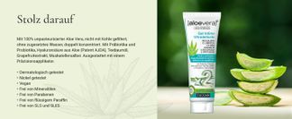 Zusätzliche Inhaltsstoffe für eine pflegende Wirkung