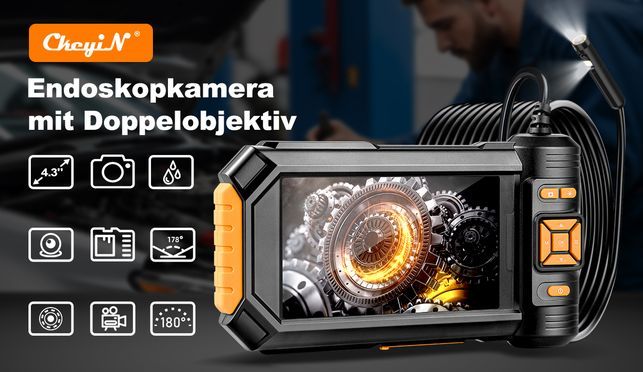 Verbessertes Industrie Endoskop, professionelles Inspektionswerkzeug