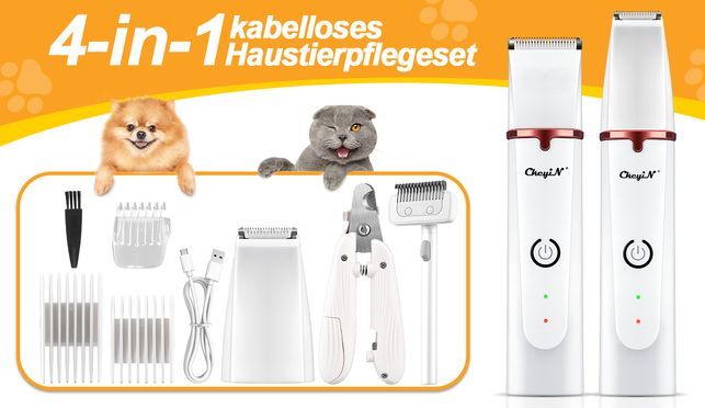 Professionelles Haustierpflege Set – eine Komplettlösung für die gesamte Pflege!