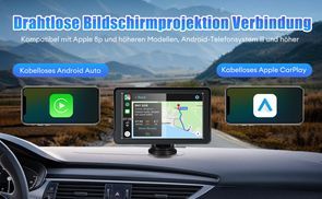 Kabellose Verbindung für Android Auto & Apple CarPlay