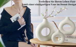 Moderne Keramik vasen zur Dekoration Ihres Zuhauses