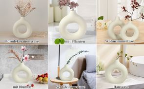 Moderne boho deko dekorative Keramik vase