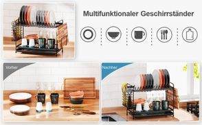 Multifunktionaler Geschirrstander