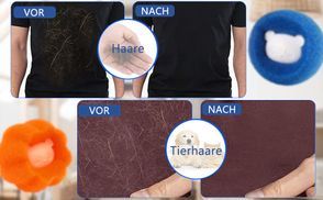 Anti fusselbälle waschmaschine hat eine gute wiederverwendba
