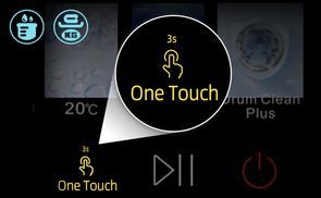Smart Wash auf Tastendruck